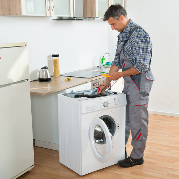 can you walk me through the steps of troubleshooting my washer issue in Elk County KS